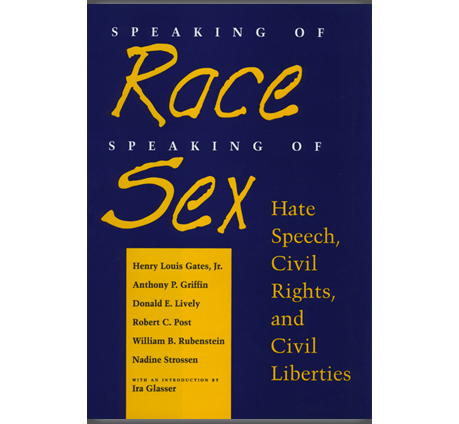 Anthony P. Griffin's Book in Print:Speaking of Race, Speaking of Sex